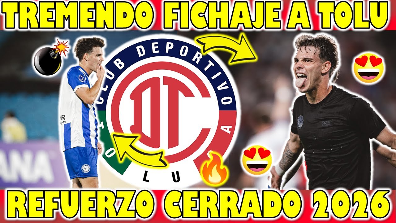 ✅🔥¡TREMENDO REFUERZO! Toluca CIERRA A Esta JOYA | Franco Rossi Fichaje De Los Diablos
