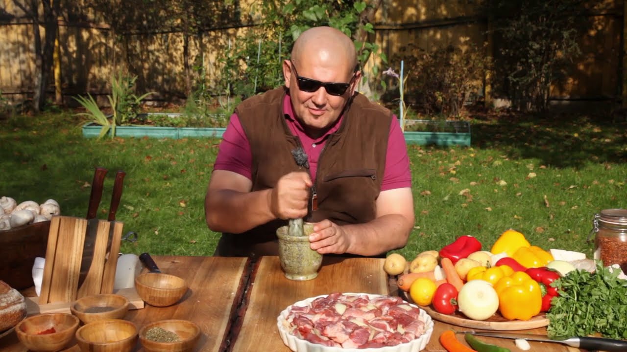 ШАШЛЫК ИЗ СВИНОЙ ШЕИ