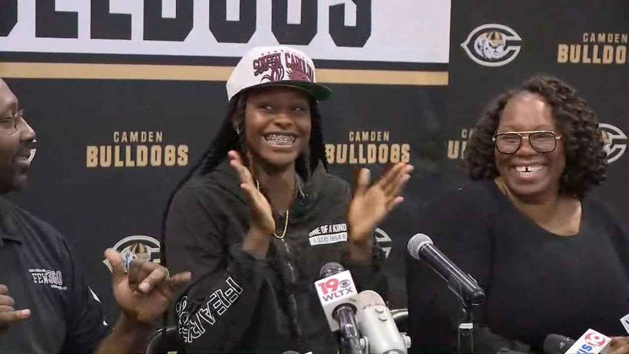LIVE: Joyce Edwards of Camden High announces college choice