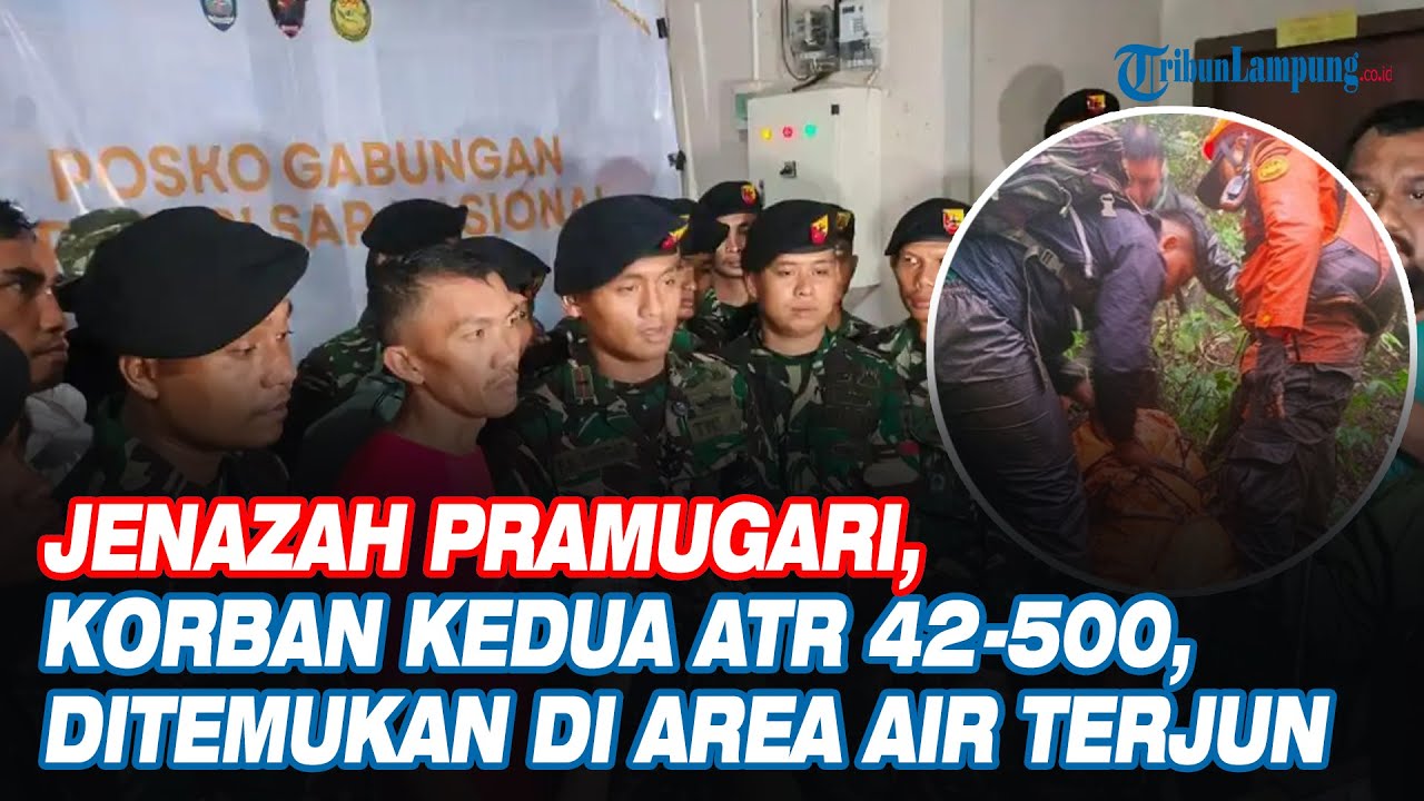 Jenazah Pramugari, Korban Kedua ATR 42 500, Ditemukan di Area Air Terjun