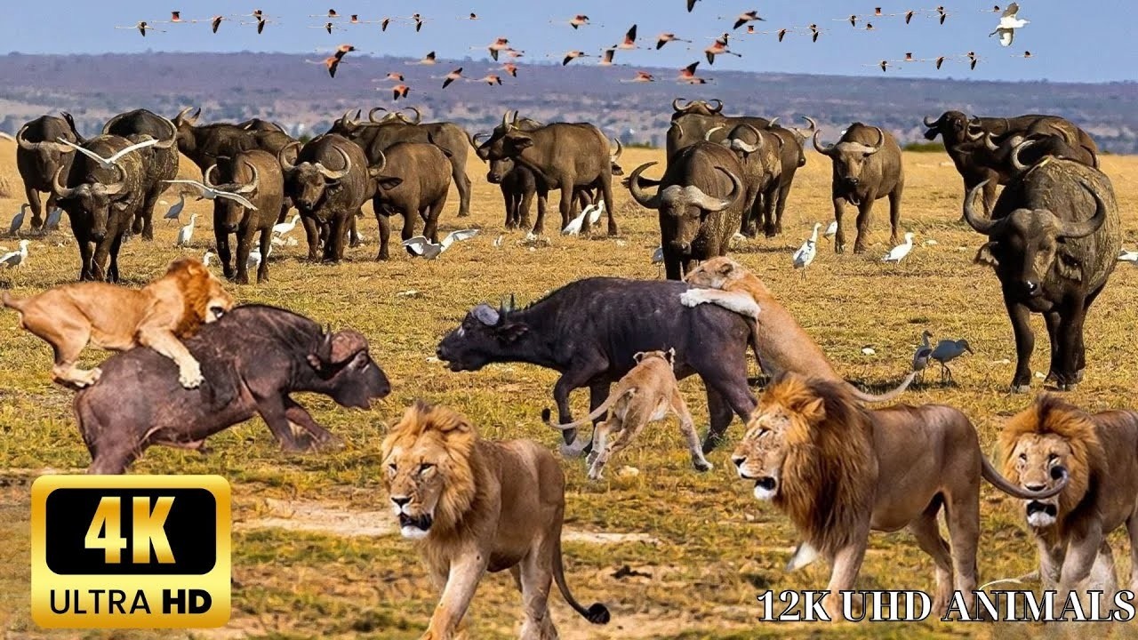 4K African Animals_ Discovering Ruaha National Park - Tranquil Nature Footage in 4K