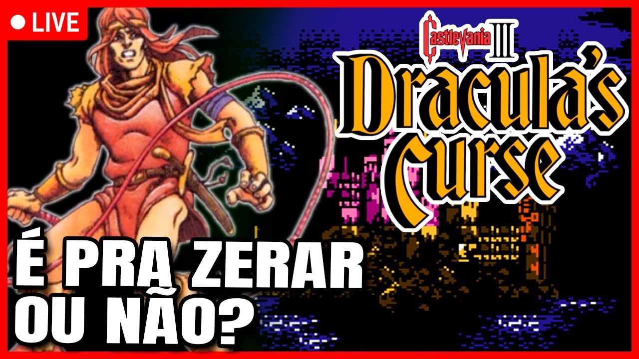 CASTLEVANIA III: Dracula's Curse (NINTENDINHO) É PRA ZERAR OU NÃO? #live #livestream #retrogames
