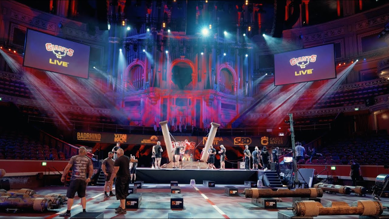 Behind the scenes at the Strongman Classic || Royal Albert Hall, London
