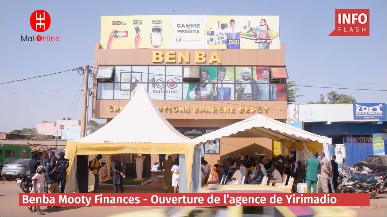 BENBA MOOTY FINANCES OUVRE UNE NOUVELLE AGENCE À YIRIMADIO