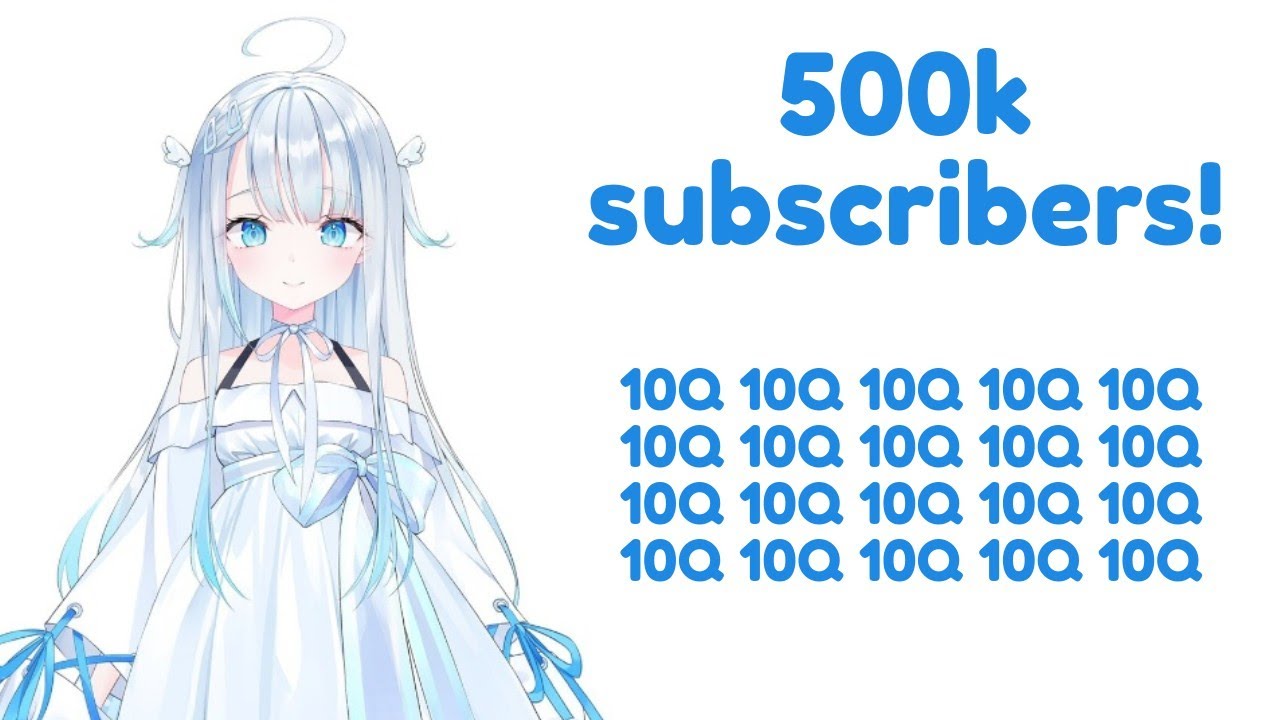 Uto reached 500k subs and couldn't stop giving thanks to everyone