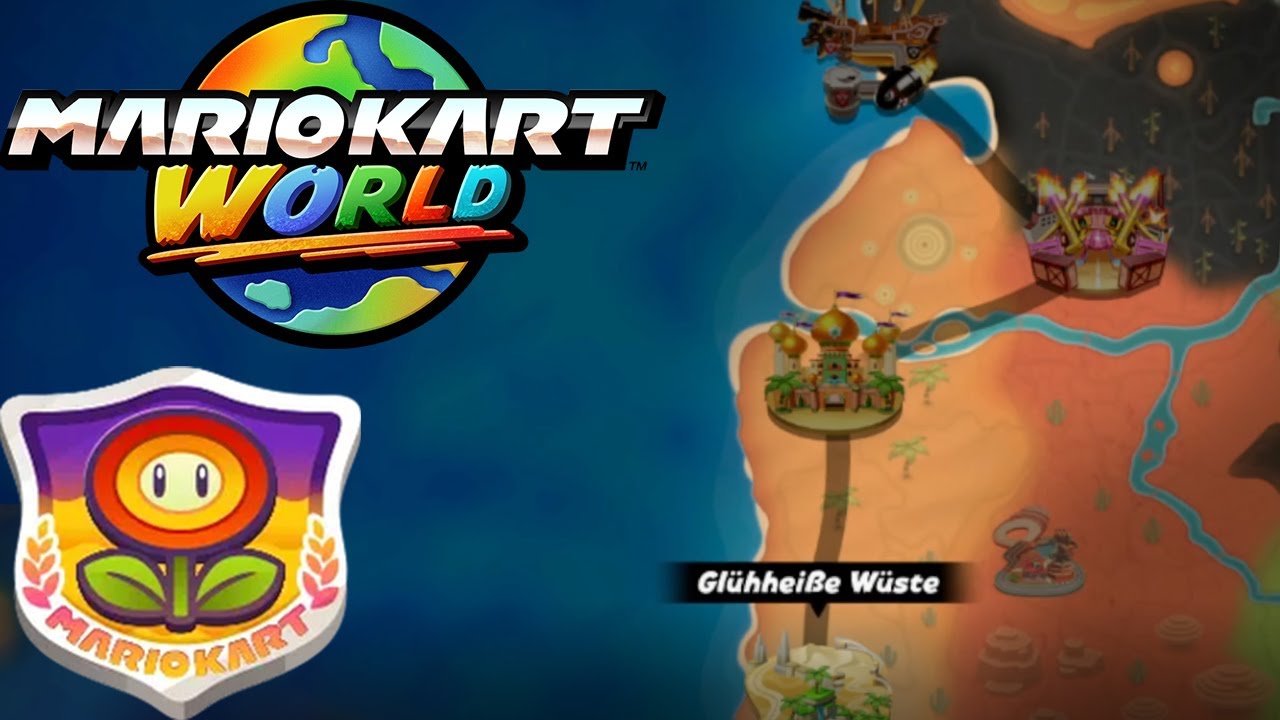 Mario Kart World #2 150ccm Blumen Cup