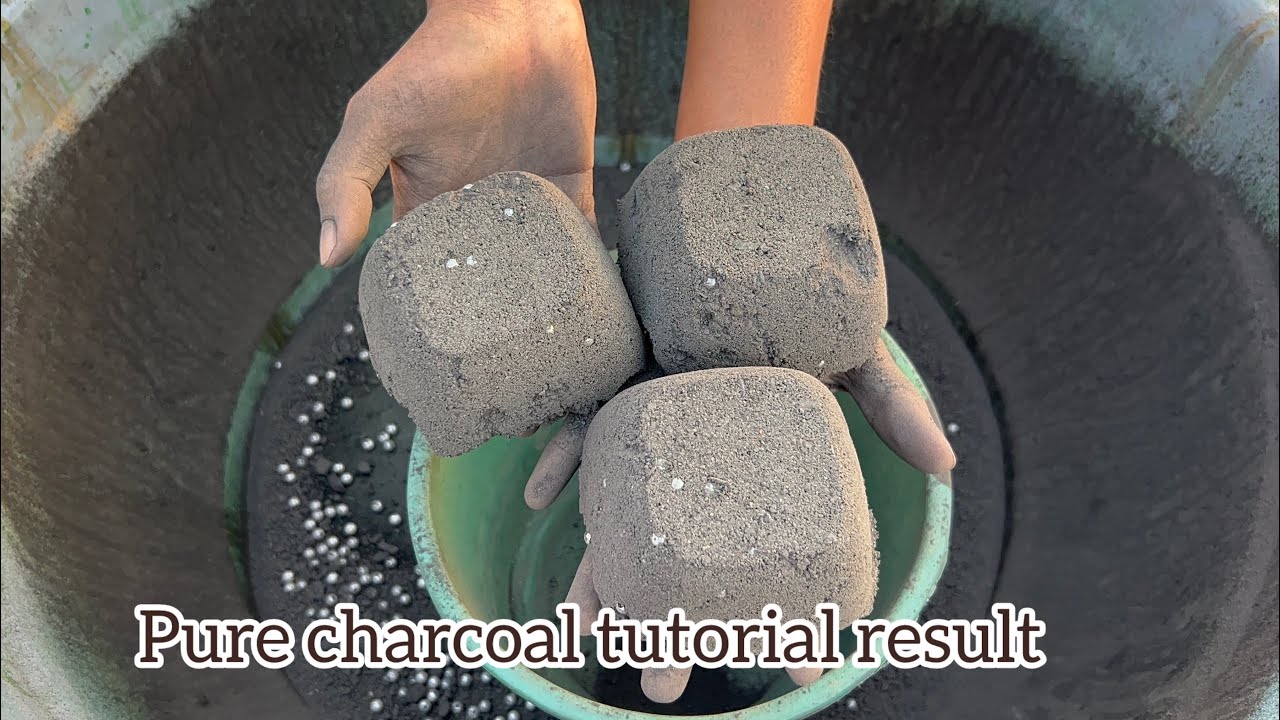 My pure charcoal dry in only two days and result was amazing pouring also satisfying 