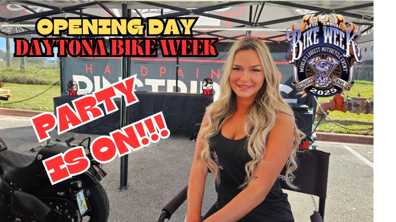 OPENING DAY DAYTONA BIKE WEEK 2025