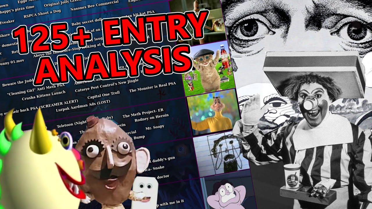 The Creepy Ads and PSAs Iceberg: The 125+ Entry Analysis