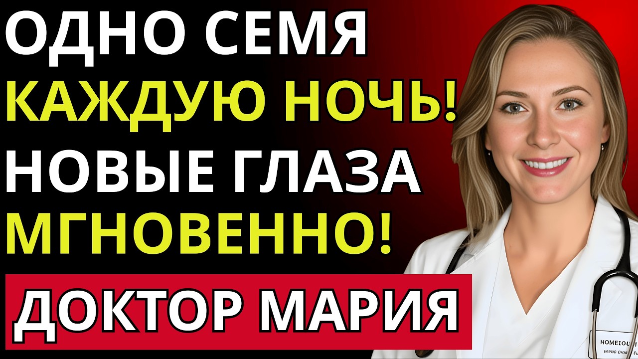 Ночная Еда, Которая Регенерирует Ваше Зрение Пока Вы Спите (Специально для Старше 50)