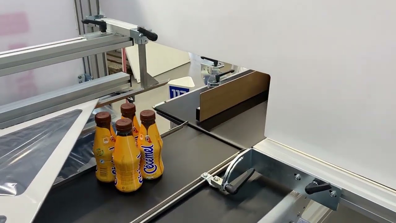 BVM Compacta Shrink Wrapping Bottled Drinks