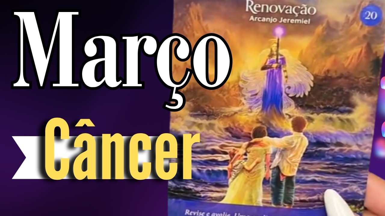 CÂNCER ♋️ MARÇO 🌀😱 UMA DECISÃO QUE MUDA TUDO!
