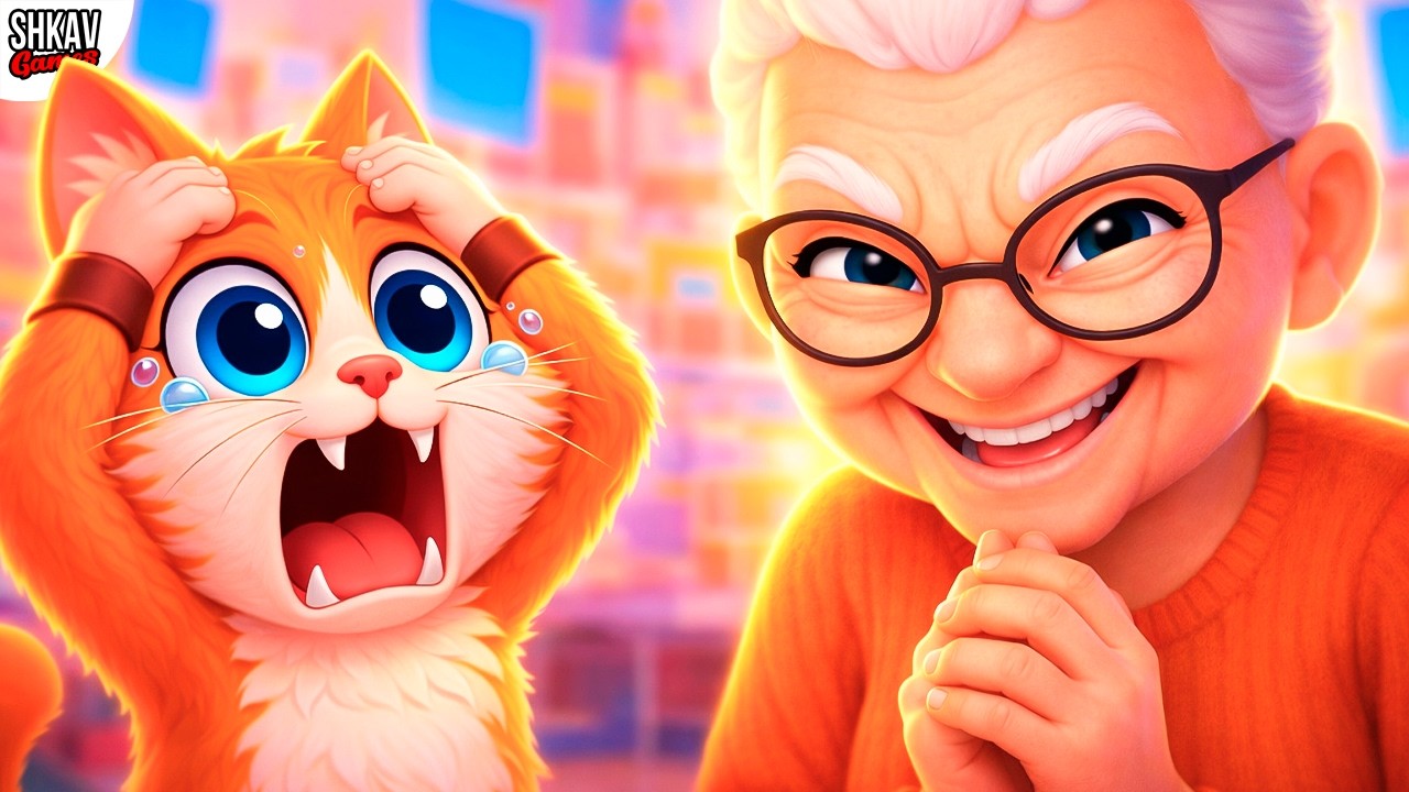 КОТ ВЗЛОМАЛ КОМПЬЮТЕР БАБУЛИ&hellip; И НАШЕЛ ЭТО! I AM CAT VR! / Часть 72