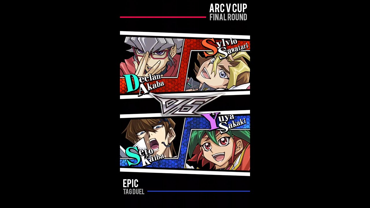 Yugioh Duel Links — Эпический финальный кубок Arc V! Акаба и Сильвио против Кайбы и Юи