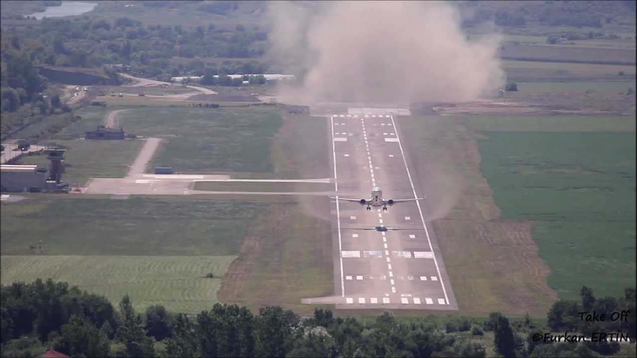 Ahmetler Tepesi'nden Kalkış Videosu / Zonguldak Havalimanı / 29.07.2020 - LTAS Hard Take Off
