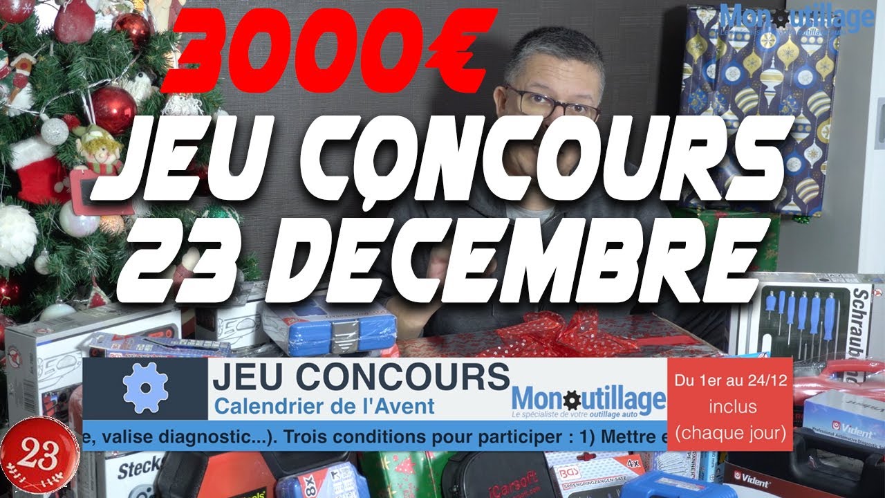 [JEU CONCOURS 🎁] 23 décembre 2021 EN PARTENARIAT avec monoutillage.com