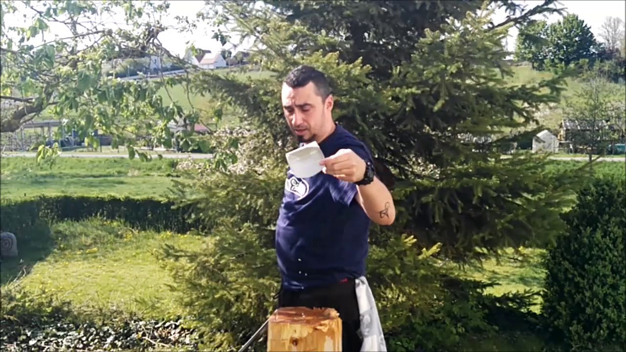 Katana  Schnitttest - FREESTYLE  CUTTING  VIDEO - ARI is back... endlich mal wieder CuttingTraining