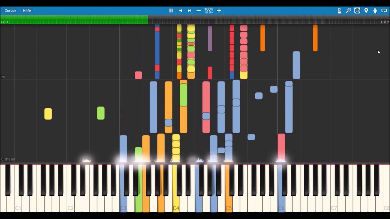 John Williams: The Jedi Steps and Finale | Midi Visualisation