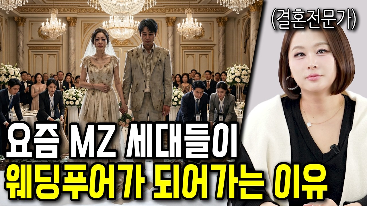 요즘 MZ 세대들이 웨딩푸어가 되어가는 이유