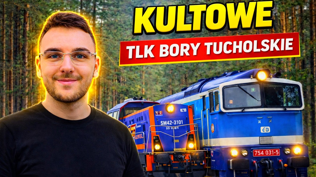 TLK BORY TUCHOLSKIE! - AFERA Z P. KONDUKTOR, 7 GODZIN JAZDY i ZMIANA LOKOMOTYWY!