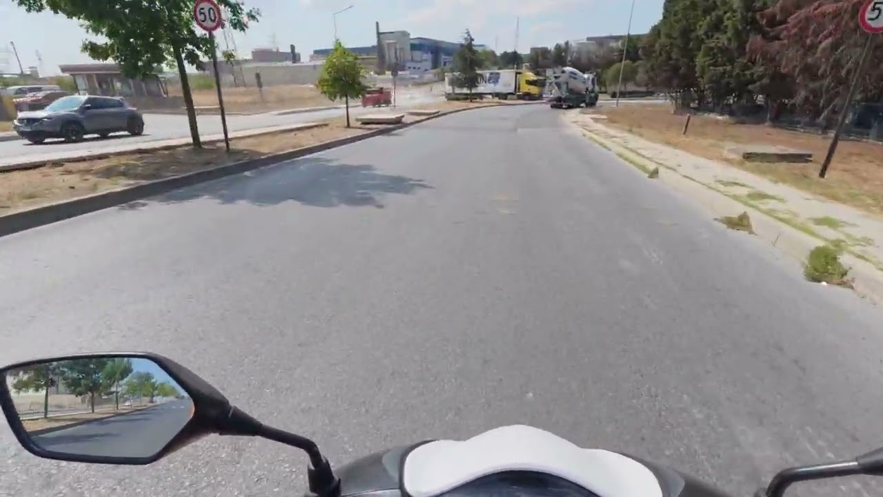 Honda Sh125 ile işe gidiş 