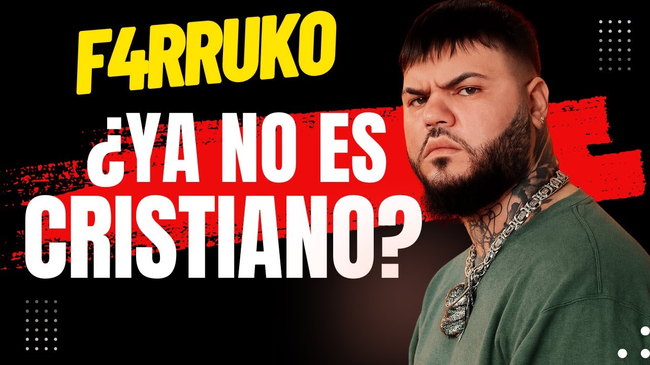 ¿FARRUKO RENUNCIÓ A CRISTO? 😨 LA VERDAD DETRÁS DE SU CAMBIO 🔥