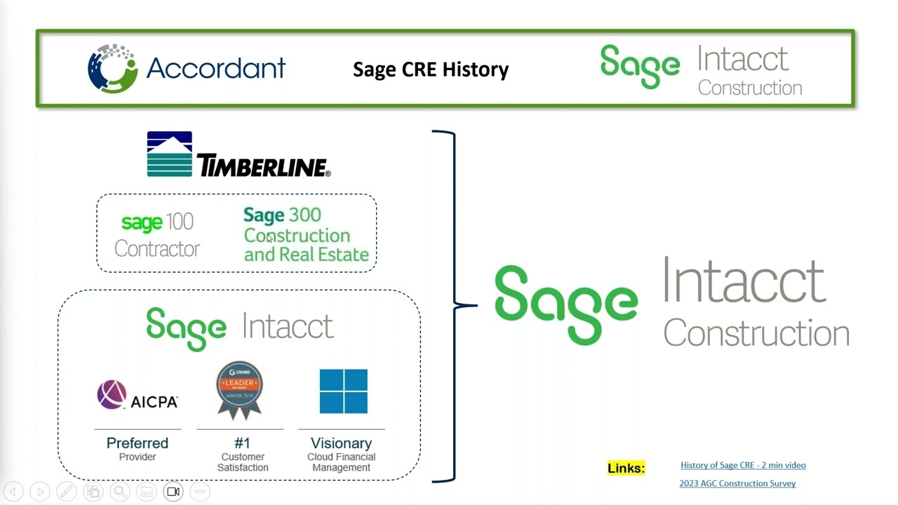 Sage Intacct Construction Overview