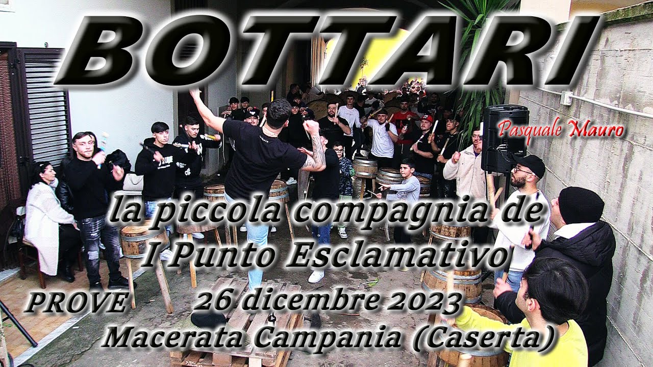 BOTTARI la piccola compagnia de I Punto Esclamativo Macerata Campania (Caserta) 26 dicembre 2023