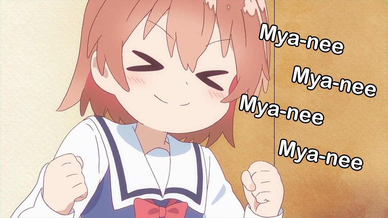 Every Mya-nee in the show (Wataten! An Angel Flew Down to Me)