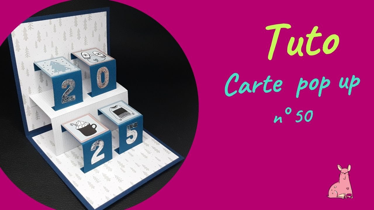 TUTO CARTE POP UP N°50 - très facile