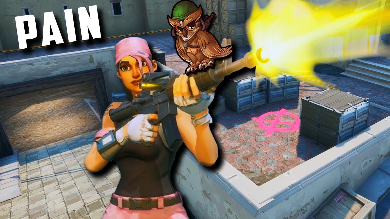 Counter-Strike but it's Fortnite