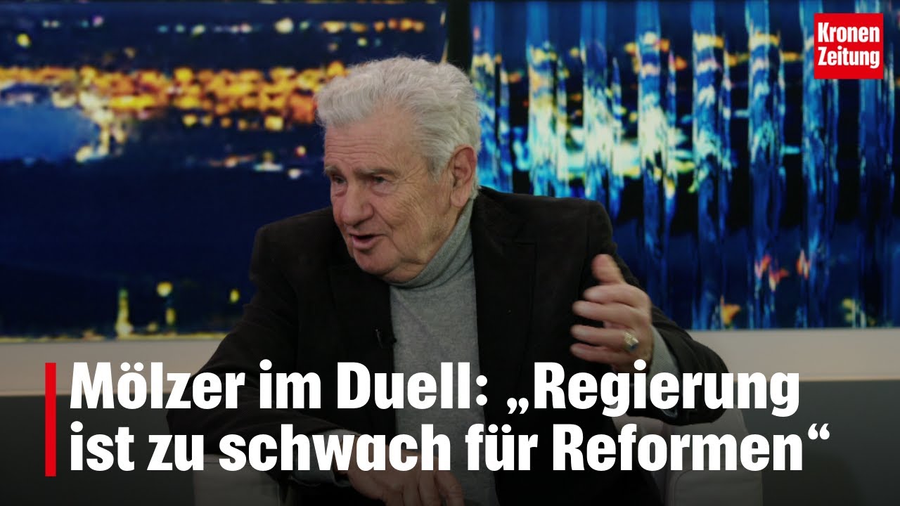 Mölzer: „Regierung ist zu schwach für Reformen“ | krone.tv 