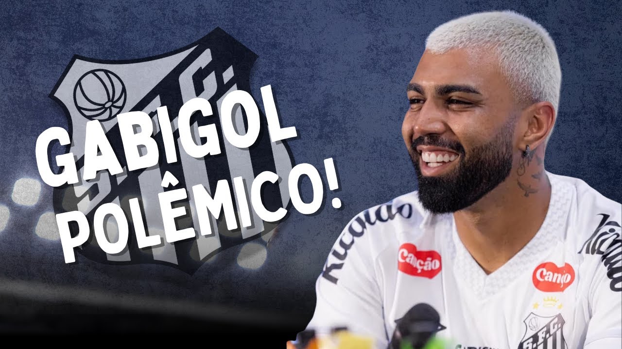 APRESENTAÇÃO DO GABIGOL NO SANTOS E ALGUMAS FALAS POLÊMICAS