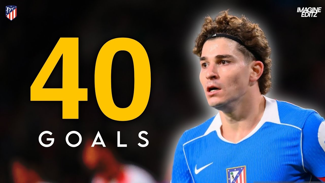 JULIAN ALVAREZ - ALL 40 GOALS FOR ATLETICO MADRID 