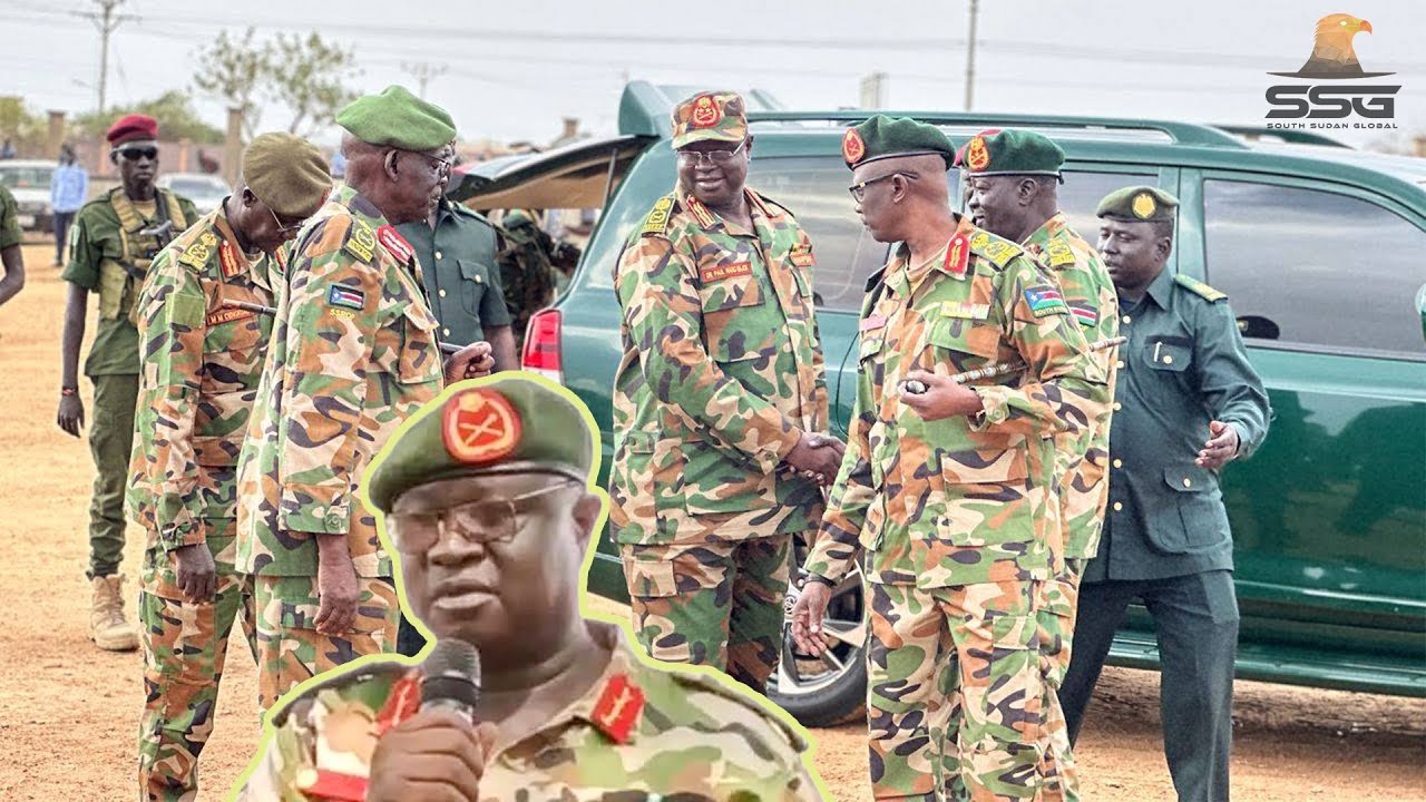 Listen to CDF of the SSPDF Dr. Gen. Paul Nang Majok at the Funeral Burial of Late Lt. Gen. Majur Dak