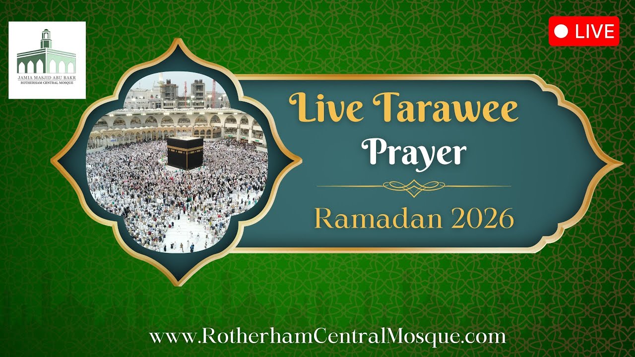 Live Taraweeh Prayer | Night 20 | Jamia Masjid Abu Bakr | 20th Ramadan 2026
