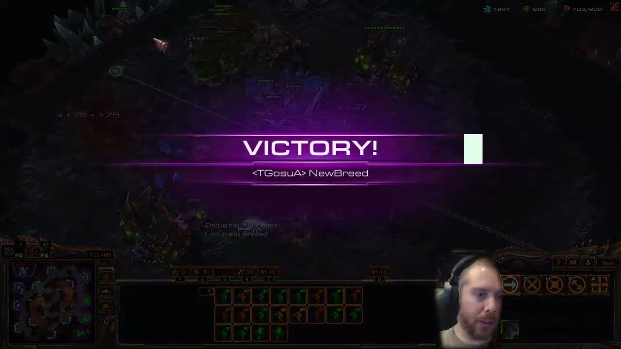 NewBreed vs Erodius ZvZ on Ruby Rock 2025-12-26