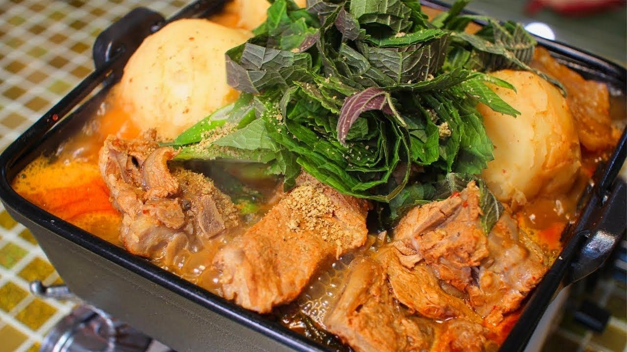 묵은지 감자탕 만들기【초보자도 실패없이 묵은지 감자탕 맛있게 만드는 법】