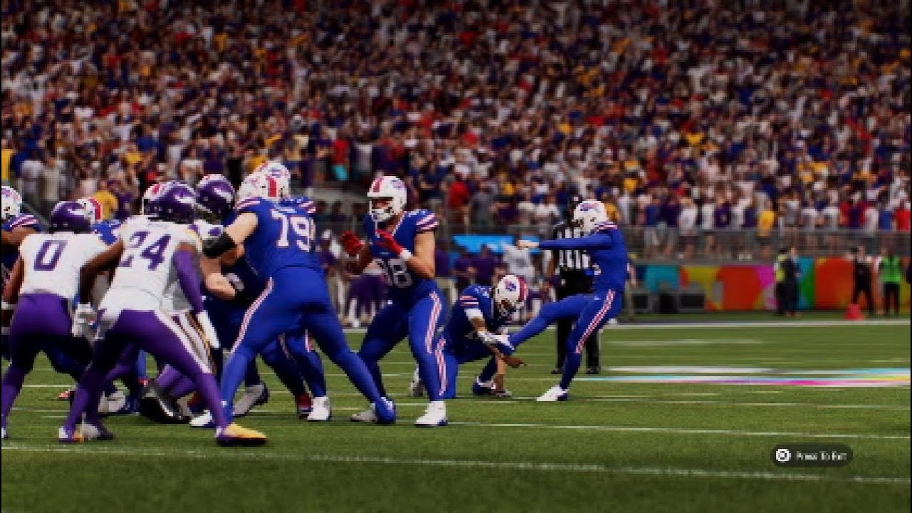 Josh Allen and the Bills push down field to take the lead!