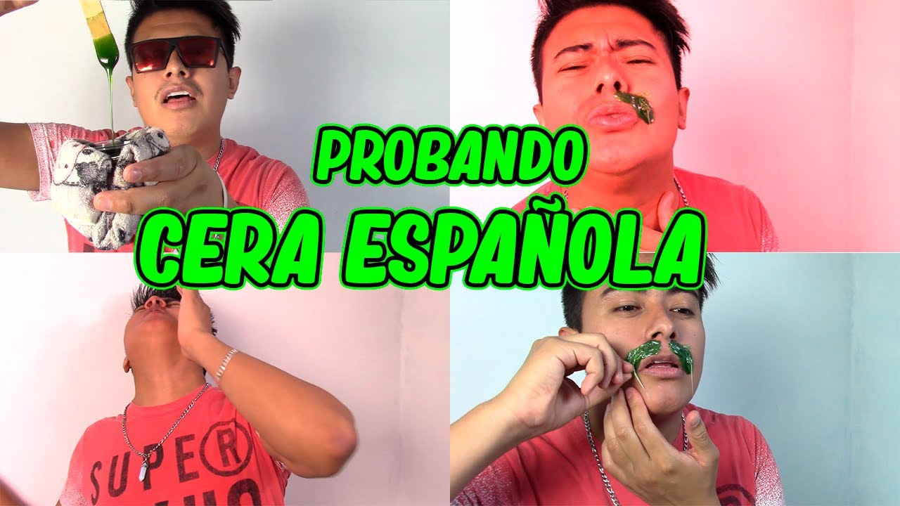 Probando la Cera Espa&ntilde;ola || Como depilarte la nariz y bigote