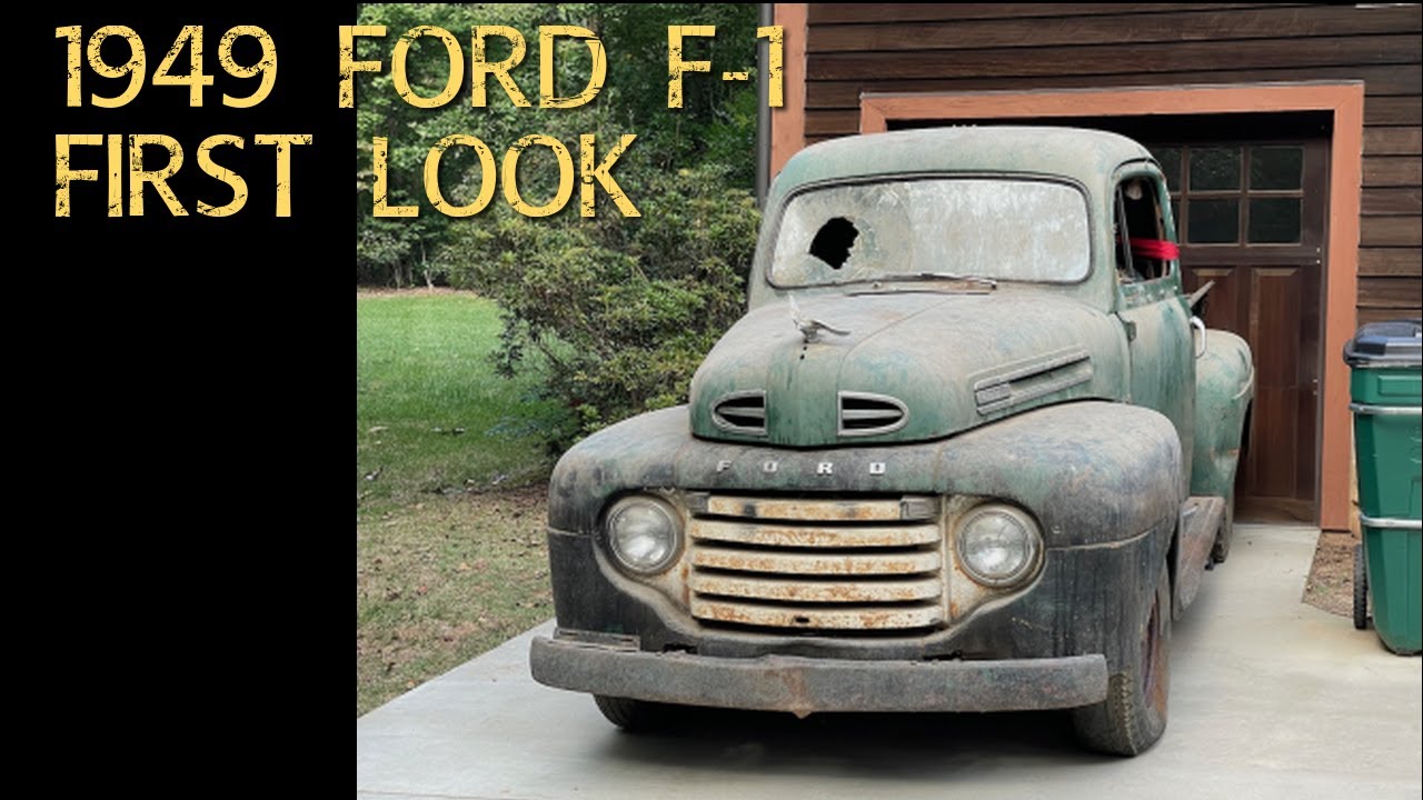 Unrestored 1949 Ford F-1 First Look