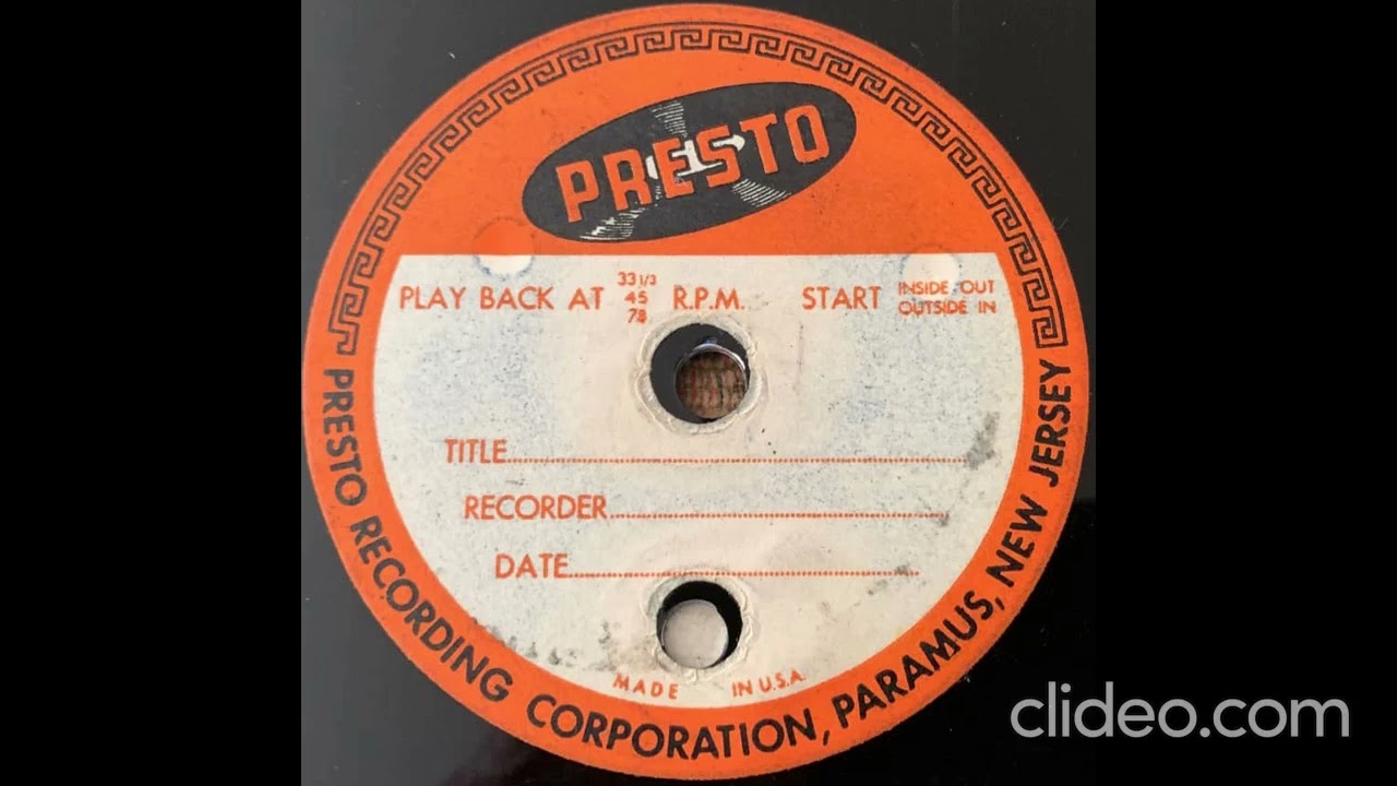 Pat Patterson - Dynamite (Rockabilly Acetate)