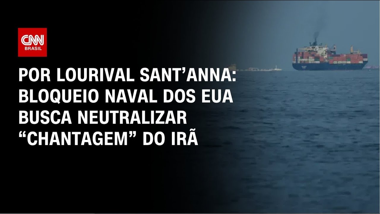 An&aacute;lise: Bloqueio naval dos EUA busca neutralizar &ldquo;chantagem&rdquo; do Ir&atilde; | CNN PRIME TIME