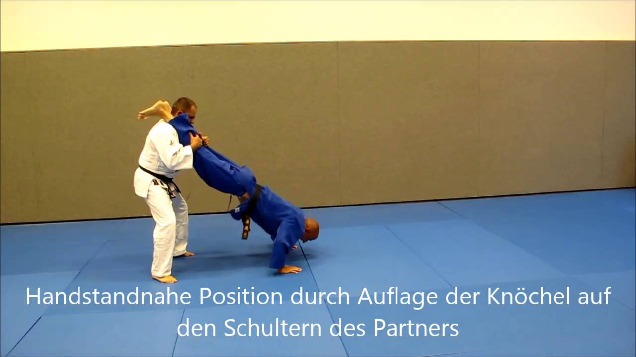 Judo Kräftigung durch Partnerübungen