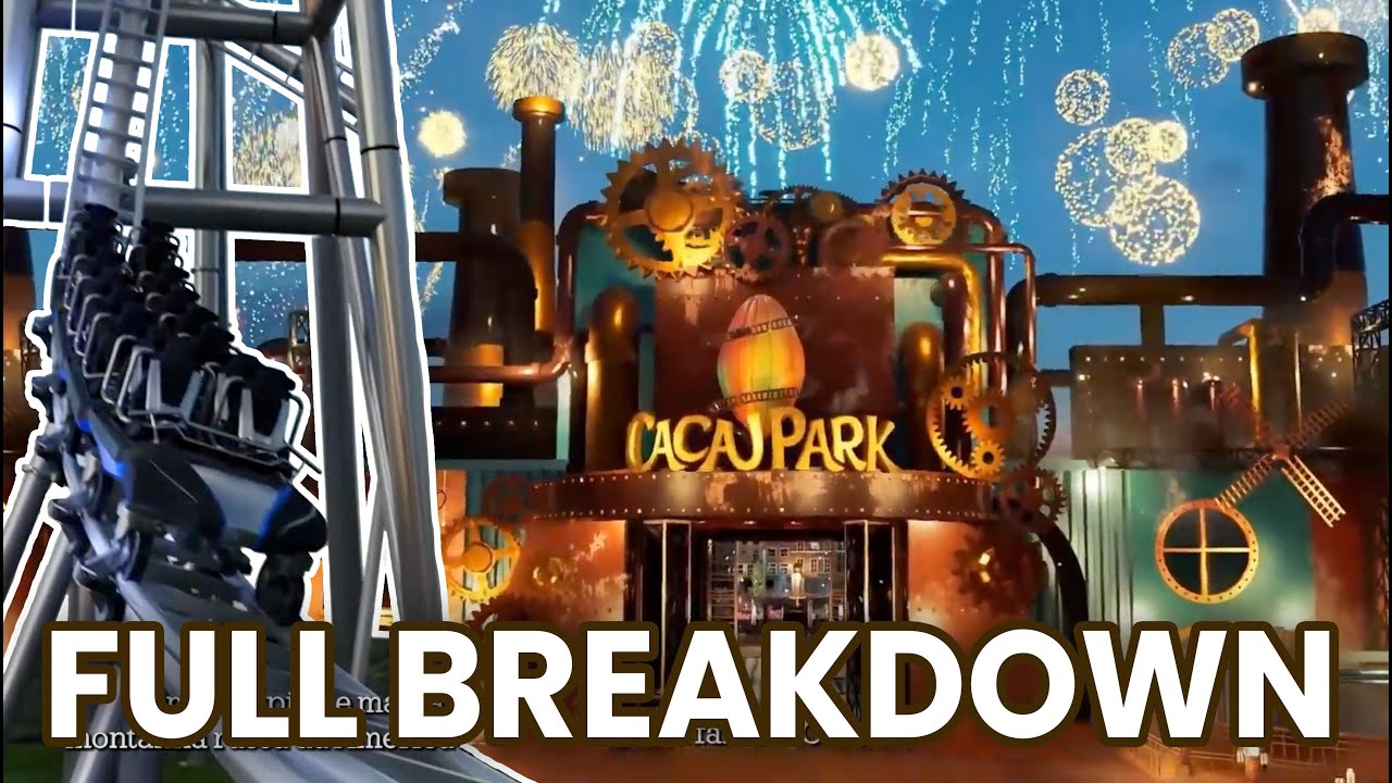 HUGE New Chocolate Theme Park Coming in 2027! Will Cacau Park be South America's Best?