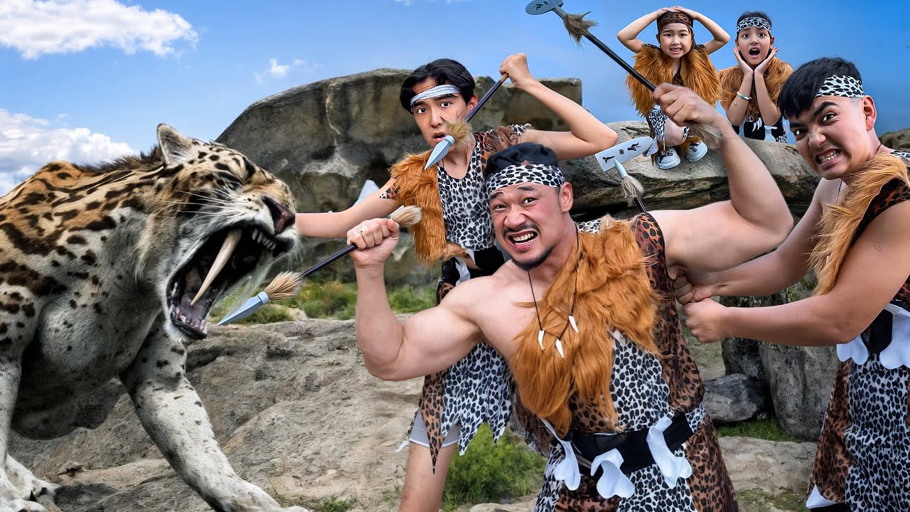 БАЯҒЫ ЗАМАН🦣🍗🛖 2-ЧАСТЬ | МИНИ-ФИЛЬМ🎥 БІЗГЕ ТИГР АТАКА ЖАСАДЫ😳