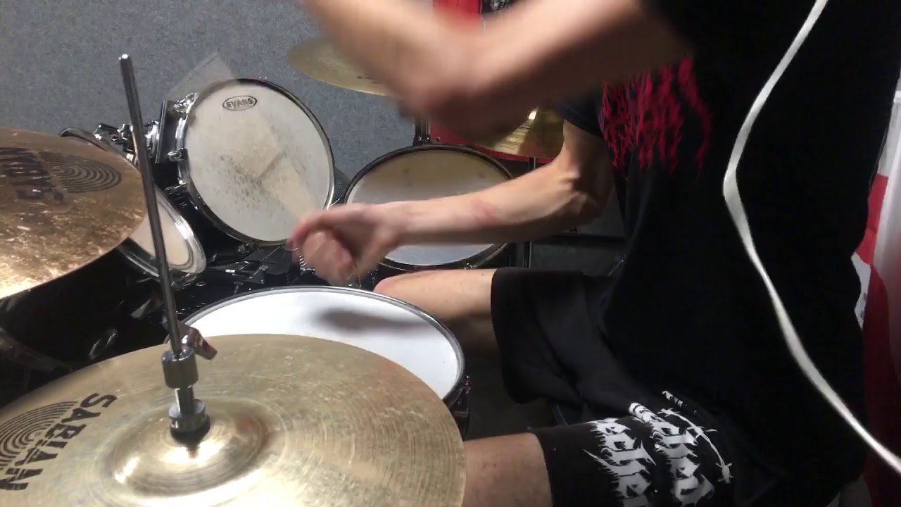 HELLRIPPER - BLACK ARTS & ALCHEMY DRUM COVER
