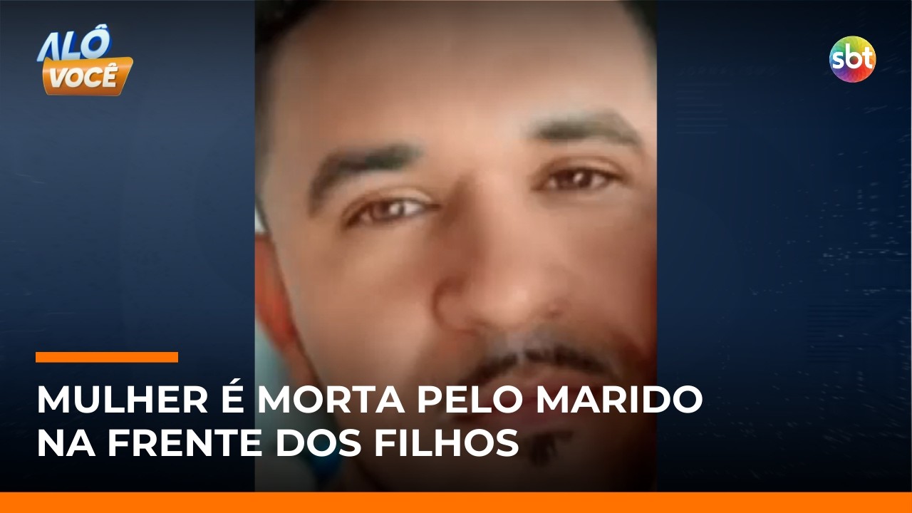 Mulher é morta com mais de 20 facadas pelo marido na frente dos filhos no Paraná | #AloVoce