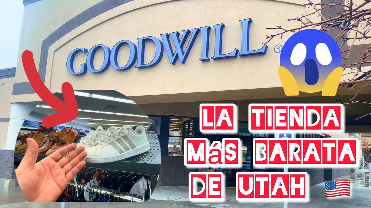 “GOODWILL” La tienda de SEGUNDA MANO con mejores OFERTAS 💸😱🇺🇸  #goodwill #utah #estadosunidos