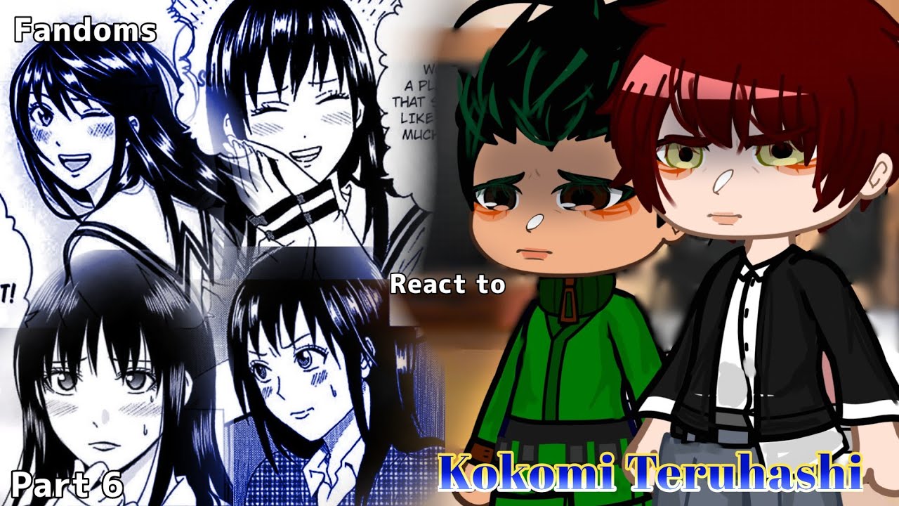 fandoms react to kokomi teruhashi // part 6/8 // gcrv // gacha club // TDLOSK
